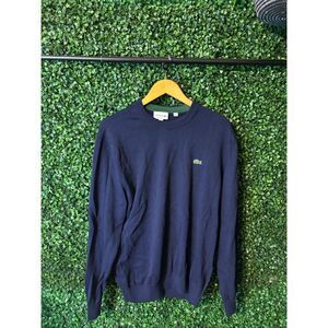 Lacoste Navy Blue Sweater Size XL Mens